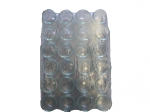 Glas 700 gr/535 ml 24st plastpack med 82 mm lock 68st flak/pall NPA avgift ingr i gruppen Burkar Kartong Etiketter / Glasburkar hos LP:S Biodling AB (111061)