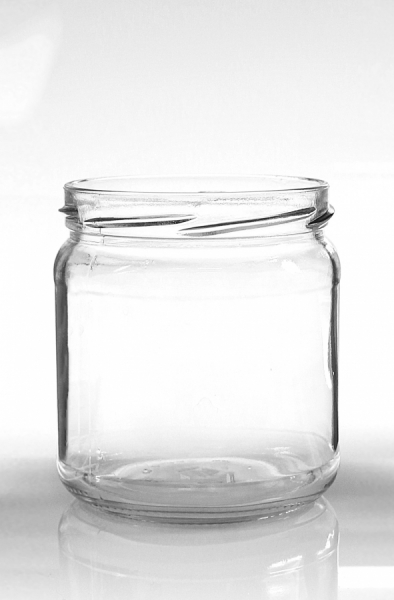 Glas 500 gr/405 ml 1936 st/pall med lock 82 mm Guld BPAni NPA avgift ingr i gruppen Burkar Kartong Etiketter / Glasburkar hos LP:S Biodling AB (111064BLP)