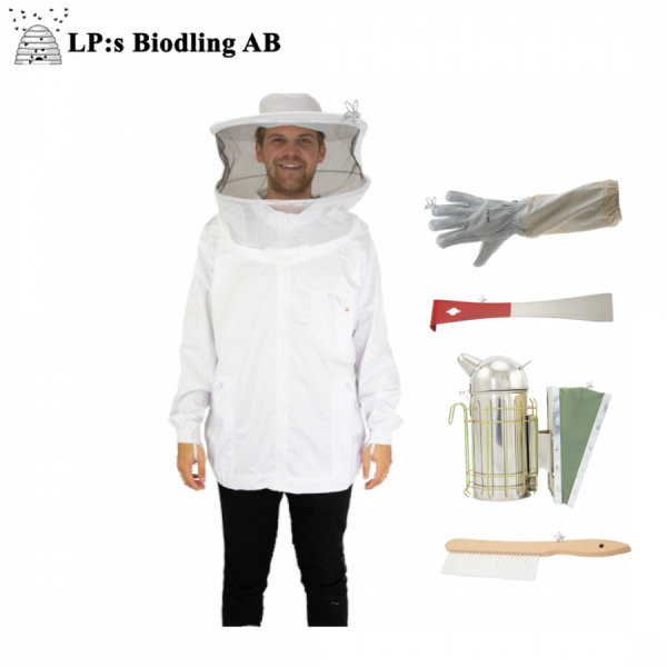 Nybrjarpaket skydd med jacka 2025 Max ett paket/kund. i gruppen Nybrjare hos LP:S Biodling AB (100055LPS)