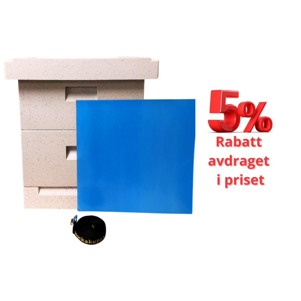 Kuppaket LN 2 st sargar mm i gruppen Biodling / Kupor och tillbeh�r / Paketpris p� kupor hos LP:S Biodling AB (100056ALP)