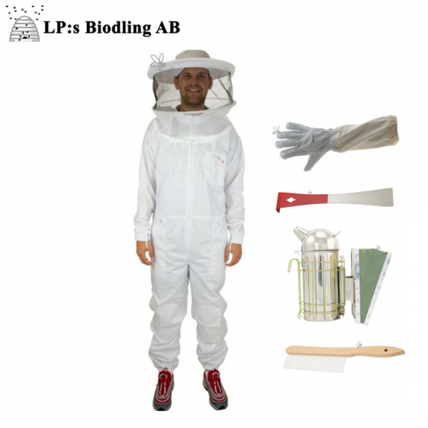 Nybörjarpaket skydd med heldräkt i gruppen Nybörjare hos LP:S Biodling AB (100056LPS)