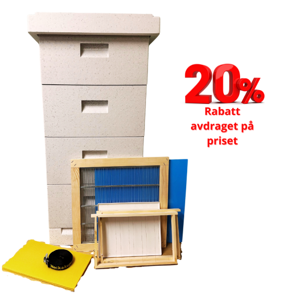 Nyb�rjarpaket Kupa LN 2026 Max ett paket/kund. i gruppen Nyb�rjare hos LP:S Biodling AB (100057LP)