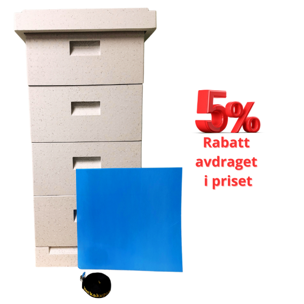 Kuppaket LN 4 st sargar mm i gruppen Biodling / Kupor och tillbeh�r / Paketpris p� kupor hos LP:S Biodling AB (100058ALP)