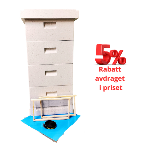 Kuppaket LN 4 st sargar med ramar mm i gruppen Biodling / Kupor och tillbeh�r / Paketpris p� kupor hos LP:S Biodling AB (100058BLP)