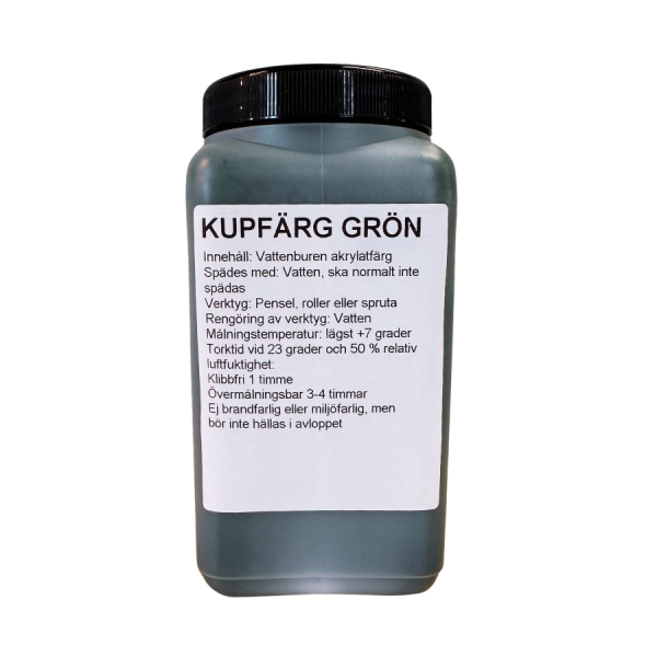 Frg till cellplastkupa, Grn 1000 ml i gruppen Biodling / Frg till kupa hos LP:S Biodling AB (103801)