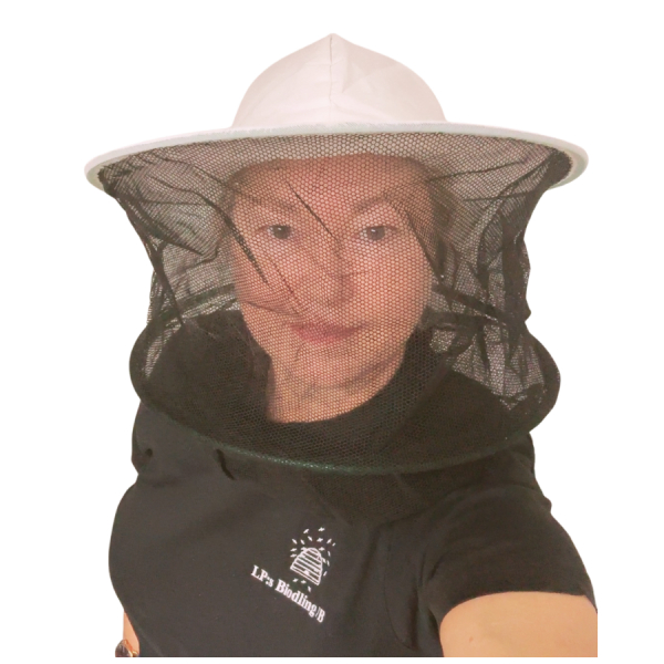 UTS Mygghatt eller Biodlarens hatt med slja i gruppen Biodling / Skyddsklder / Sljor/Damask/Hatt hos LP:S Biodling AB (105125LP)