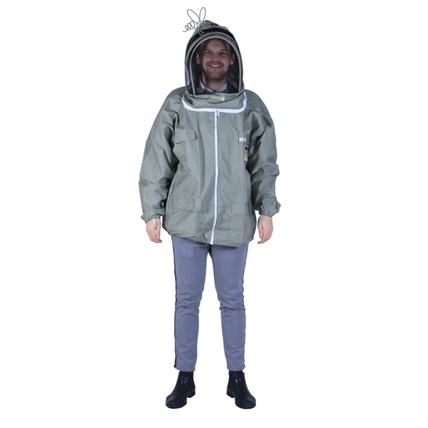 Sherriff Jacka Kaki XXL i gruppen Biodling / Skyddsklder / Jackor hos LP:S Biodling AB (105407K)