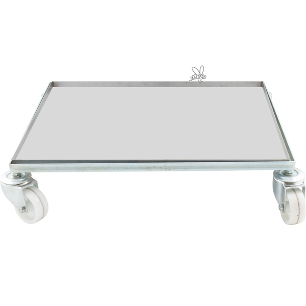 Kupvagn av rostfri plt 50*60 cm i gruppen Biodling / Redskap / Arbetsredskap hos LP:S Biodling AB (107000)