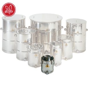 Behllare rf. 50 kg. i gruppen Skrd / Frvaring Omrrning Behllare / Behllare / Rostfria Behllare hos LP:S Biodling AB (109410)