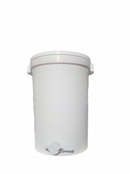 Behllare 42,3L / 60 kg med kran, med lock 378 mm. Superfos i gruppen Skrd / Frvaring Omrrning Behllare / Behllare / Plastbehllare hos LP:S Biodling AB (109699LP)