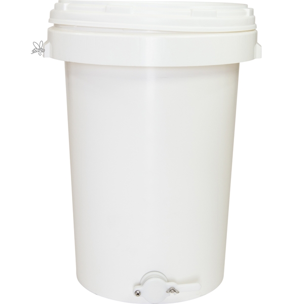 Behållare plast 50 Liter med kran i gruppen Skörd / Behållare / Plastbehållare hos LP:S Biodling AB (109702)