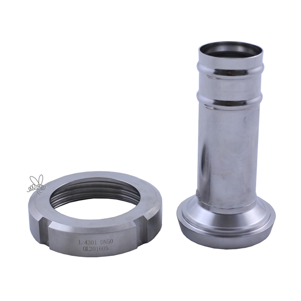 Slangkoppling DN 50 50mm slang i gruppen Skrd / Frvaring Omrrning Behllare / Behllare / Rostfria Behllare hos LP:S Biodling AB (110234A)