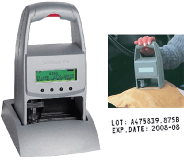 Bst Fre mrkare Jetstamp 990 Portabel blckstrleskrivare i gruppen Skrd / Tappning / Etikettering hos LP:S Biodling AB (110869)