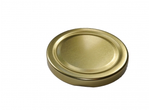 Lock 82 mm. Guld 660 st/kart BPA fria NPA avgift ingår i gruppen Burkar Kartong Etiketter / Plåtlock hos LP:S Biodling AB (111068)