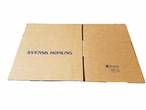 Kartong brun 12*500 gr 1000st/pall 349x264x100 i gruppen Burkar Kartong Etiketter / Kartong hos LP:S Biodling AB (11191LP)