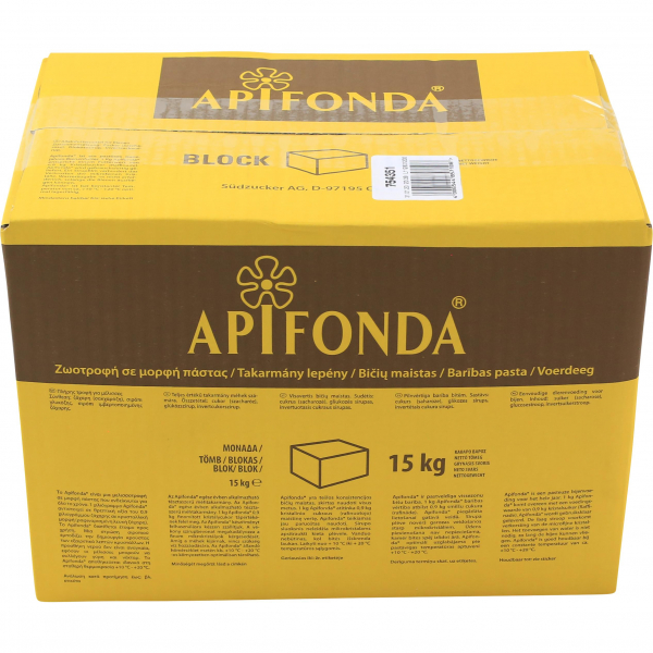 Apifonda 15 kg i kartong 48st kart / pall i gruppen Biodling / Foder och tillbehr / Foder hos LP:S Biodling AB (114501)