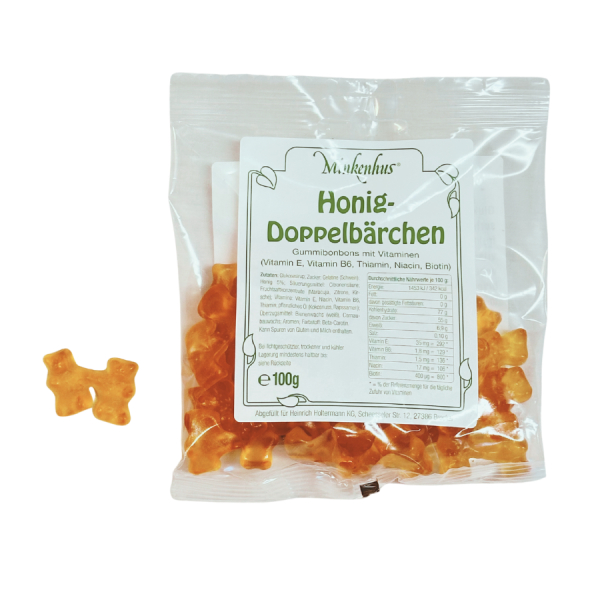 Honungsbjrnar med vitaminer 100g i gruppen vrigt / Karameller/Godis hos LP:S Biodling AB (117909LP)
