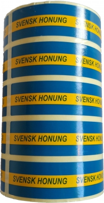 Sigill Honung svensk 500 st/rulle i gruppen Burkar Kartong Etiketter / Etiketter hos LP:S Biodling AB (156LP)