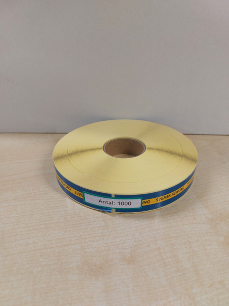 Sigill Honung svensk 1000 st/rulle Passande lockdispenser maskin i gruppen Burkar Kartong Etiketter / Etiketter hos LP:S Biodling AB (157LP)