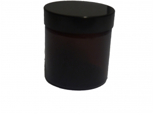 Burk till salva brun 60ml med lock 49mm svart 72st/flak i gruppen Skörd / Glas Emballage Etiketter / Övrigt hos LP:S Biodling AB (260LP)