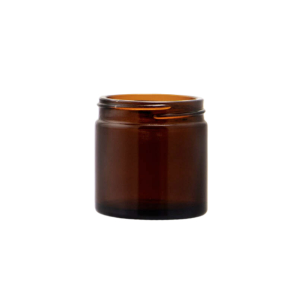 Burk till salva brun 60 ml med lock 51 mm svart 72st/flak i gruppen Burkar Kartong Etiketter / Glasburkar hos LP:S Biodling AB (260LP)