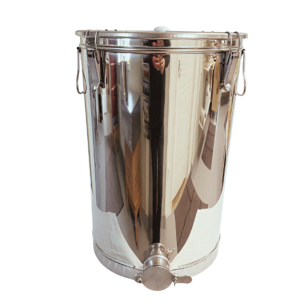 UTS Behållare i rostfritt stål ca 33 l/45 kg i gruppen Skörd / Förvaring Omrörning Behållare / Behållare / Rostfria Behållare hos LP:S Biodling AB (8842)