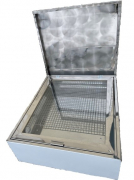 Solvaxsmltare 2 ramar i rostfritt LP:s