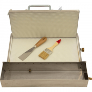 Kakgjutform Dadant m kylning olika cellstorlekar