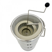 Swienty Helix silskrapa med behllare och 45 cm sil