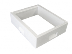 Sarg 1/2 Dadant helgjuten 100 gram, 64 st/pall