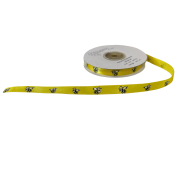 Presentband av satin med bin 10mm 25M