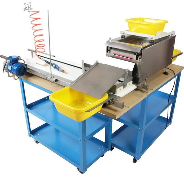 Pollenrensmaskin med band