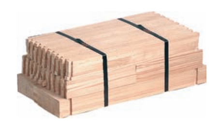 Hoffmanram 1/1 Norsk (100 st i bunt av lind) styckpris