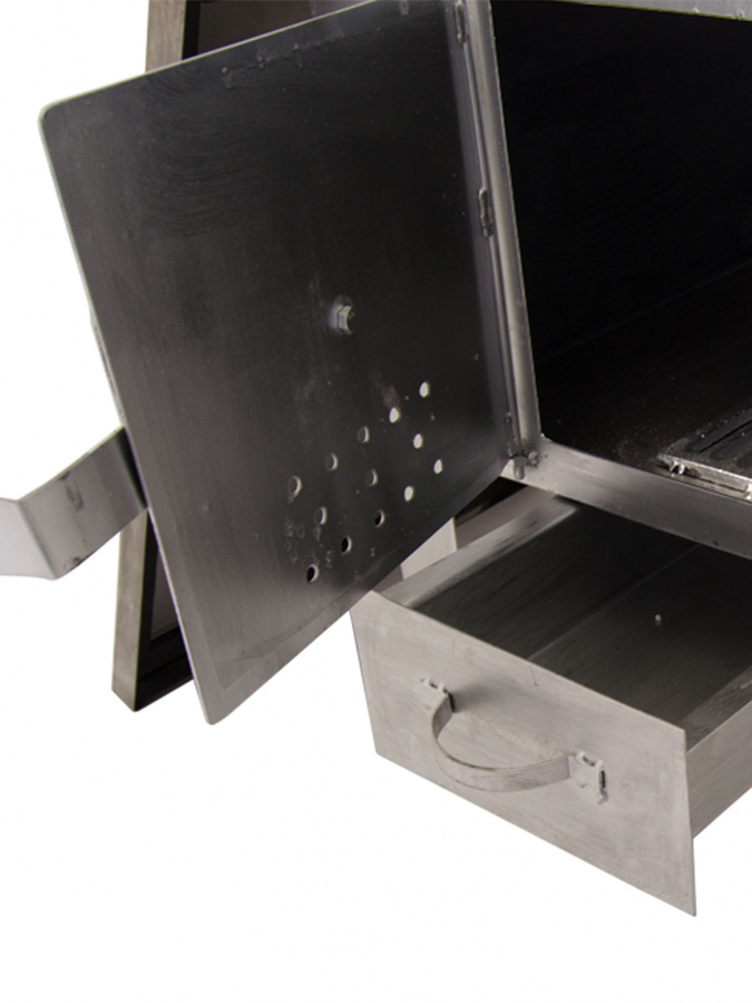 �ngvaxsm�ltare vedeldad ca10 ram LN/Langstroth utan skorsten