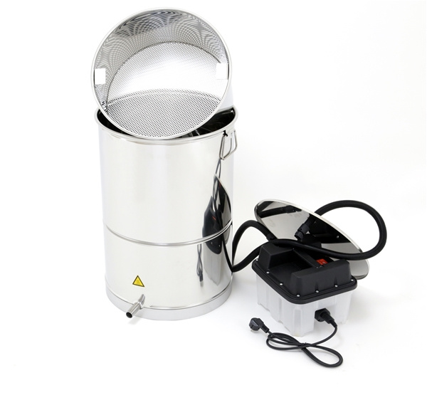 Vaxsm�ltare Rostfri beh�ll, med �ngaggregat