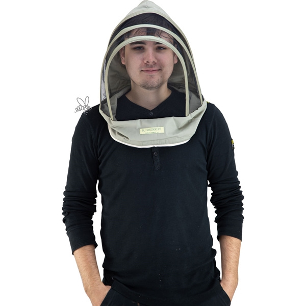Sherriff sl�ja/huva L-XXXL Vit