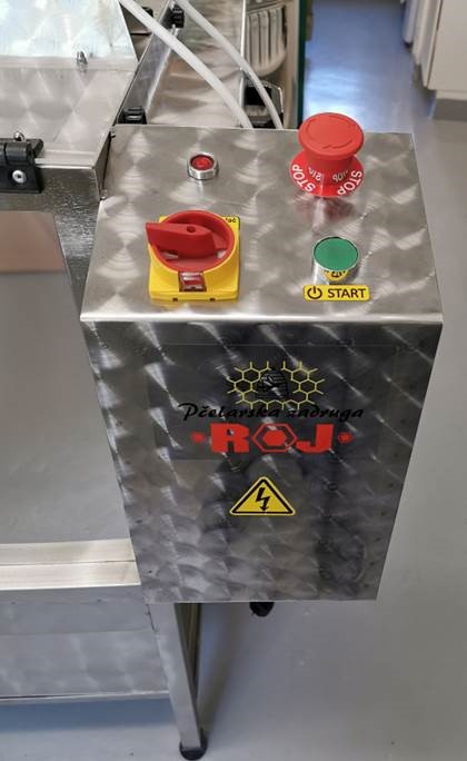 Avt�ckningsmaskin LN med stativ och uppsamlingsl�da LP:s