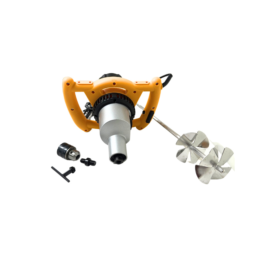 Omr�rare f�r honung med borrmaskin med r�rare