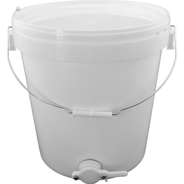 Beh�llare plast 33 liter med kran