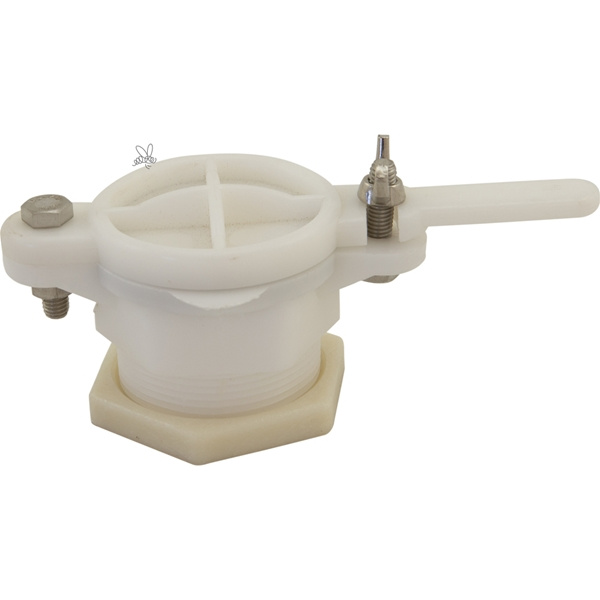 Tappkran 50 mm 2" med mutter