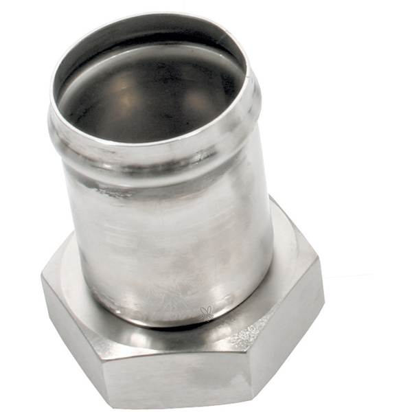 Slanganslutning Rak 1 1/2BS 2" Slang