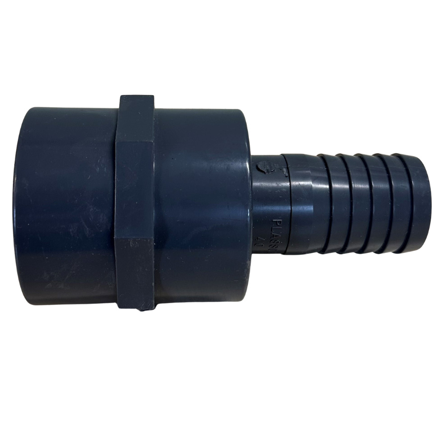 Slanganslutning Plast 2" inv g�nga -1 1/2" slang GF