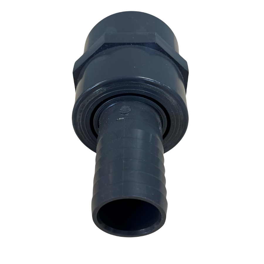 Slanganslutning Plast 2" inv g�nga -1 1/2" slang GF