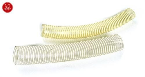 Slang 2" transparent med st�larmering