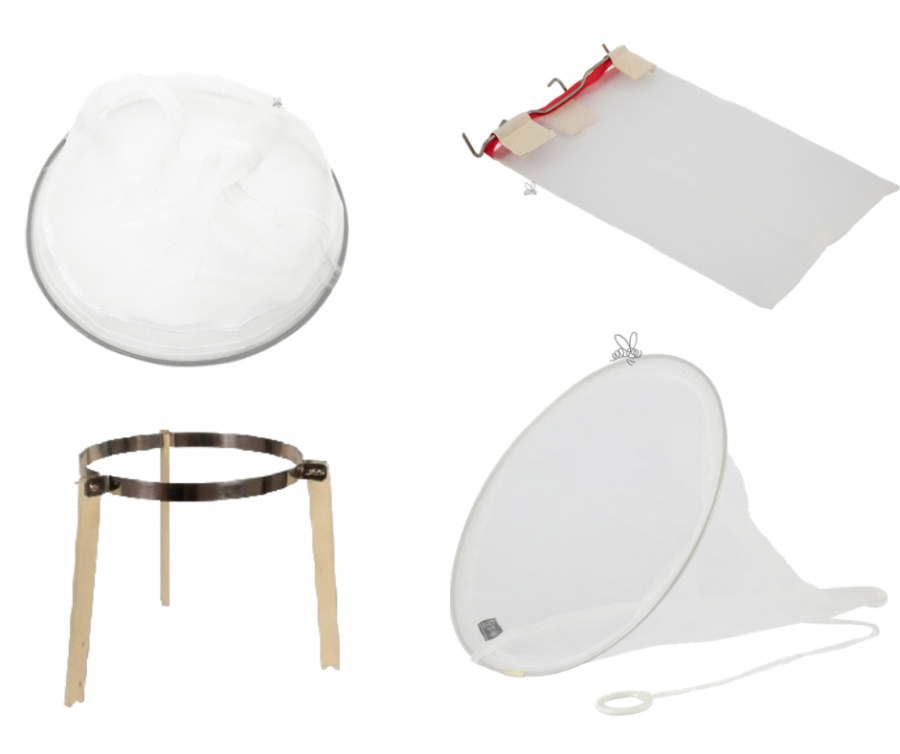 Paket silning, 32cm, med Sil fin, sil grov rund stativ 2st silp�sar