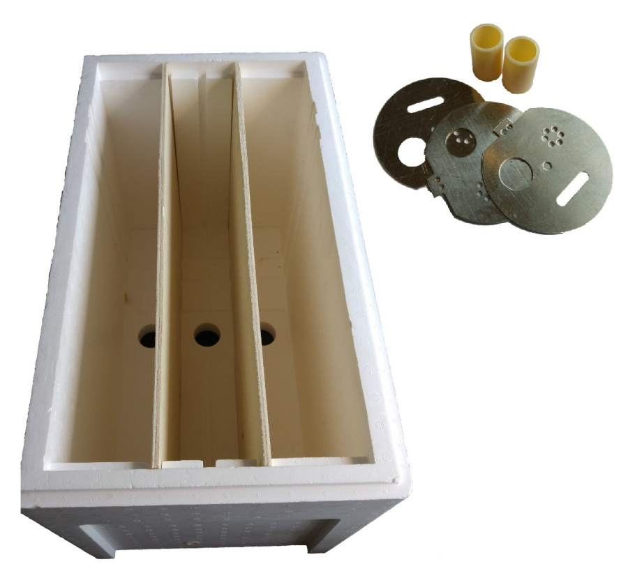 Avdelningsset Langstroth till avl�ggarl�da 3*2 ramars Langstroth eller Dadant