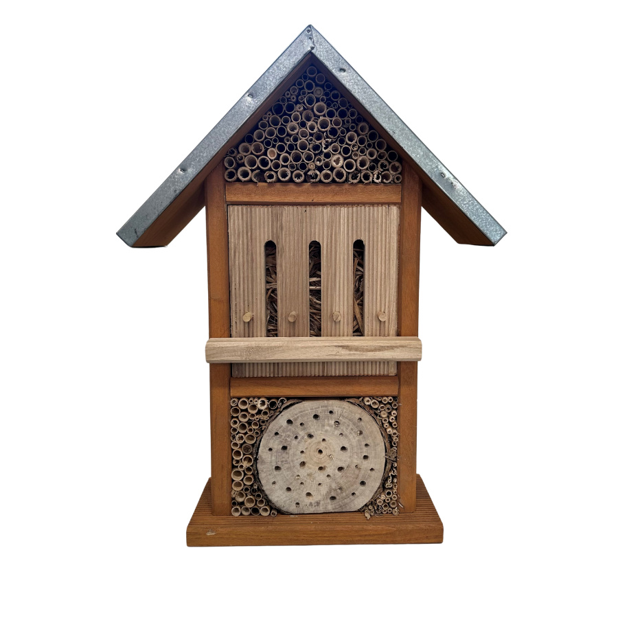 Insektshotell Fj�ril/vild bi Bredd 44 cm H�jd 59cm