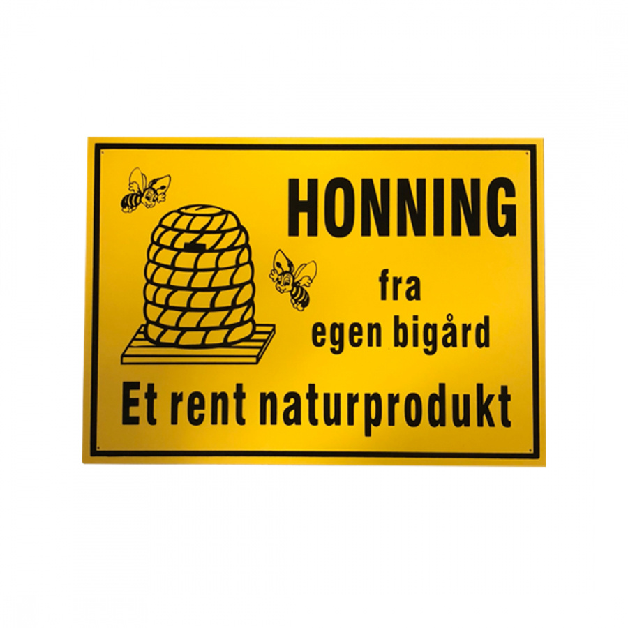 Skylt Dansk/Norsk-text 35*25