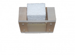 M�rkbur 4-kantig med sp�rrgaller