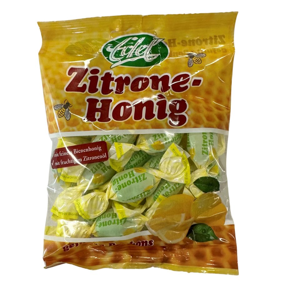 Honungskarameller Citron ca 90 g